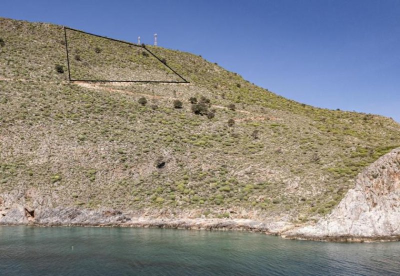 Kefalas Chania Kreta, Kefalas: Grundstück am Meer mit Zugang zum Wasser zu verkaufen Grundstück kaufen